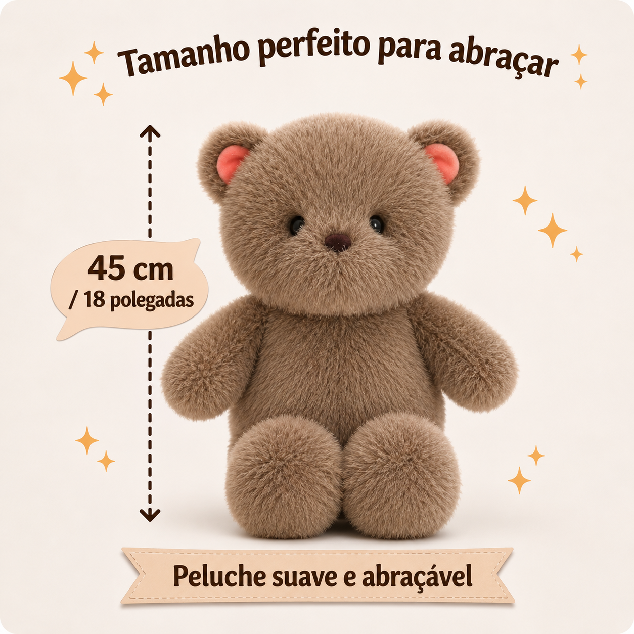 Peluche que Corre para os Teus Braços