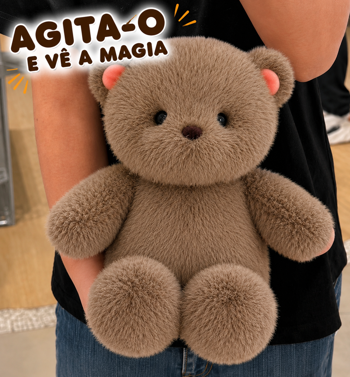 Peluche que Corre para os Teus Braços